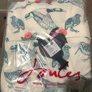 Joules Cream Pajama Onesie - Brand New with Tags